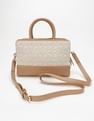 Tommy Hilfiger Logo White Polyester Sling Bag