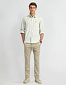 Arrow Sport Micro Checked Cotton Shirt