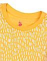 U.S. Polo Assn. Kids Girls Assorted Round Neck Printed T-Shirt - Pack Of 2