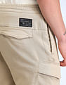Flying Machine Solid Slim Fit Trousers