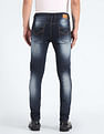 Flying Machine Jackson Skinny Fit Distressed Jeans