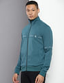 Calvin Klein Repeat Logo Zip Up Track Sweatshirt