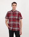 Tommy Hilfiger Plaid Check Cotton Shirt