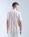 Flying Machine Vertical Striped Color Of Home Shirt