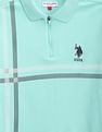 U.S. Polo Assn. Kids Boys Stripe Cotton Polo Shirt
