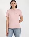 Tommy Hilfiger Solid Slim-Fit Cotton Polo T-Shirt