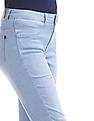 U.S. Polo Assn. Women Mid Waist Stone Wash Jeggings