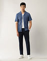 Arrow Pure Cotton Relaxed Fit Cuban Shirt