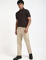 Tommy Hilfiger Solid Slim-Fit Cotton Polo Shirt
