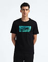 Flying Machine Crew Neck Brand Print T-Shirt
