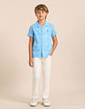 U.S. Polo Assn. Kids Boys Relaxed Fit All Over Printed Shirt