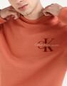Calvin Klein Jeans Embroidered Logo Relaxed-Fit Cotton Sweatshirt