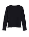 Tommy Hilfiger Kids Girls Round Neck Essential Rib T-Shirt