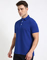 Tommy Hilfiger Solid Slim-Fit Cotton Polo Shirt