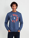 U.S. Polo Assn. Denim Co. Crew Neck Brand Printed Sweatshirt