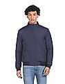 Flying Machine Ribbed Hem Puffer Jacket