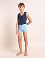 USPA Innerwear Boys Cotton Spandex Solid Trunks - Pack Of 3