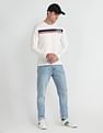 U.S. Polo Assn. Denim Co. Long Sleeve Brand Stripe Cotton T-Shirt