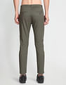 Flying Machine Twill Geometric Print Trousers