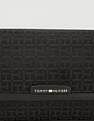 Tommy Hilfiger Printed Black Polyester Sling Bags