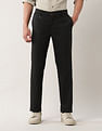 Arrow Newyork Mid Rise Dobby Trousers