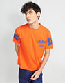 Flying Machine Rear Print Oversized T-Shirt
