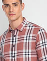 Flying Machine Tartan Check Twill Shirt