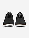 Cole Haan Black ØriginalGrand Stitchlite Wingtip Knit Oxford Sneakers