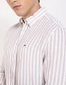 Tommy Hilfiger Striped Regular-Fit Linen Shirt