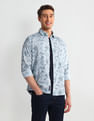 U.S. Polo Assn. Denim Co. All-Over Print Slim Fit Shirt