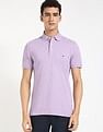 Tommy Hilfiger Solid Slim-Fit Cotton Polo Shirt