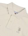 U.S. Polo Assn. Kids Boys Graphic Printed Regular Fit Polo Shirt