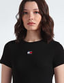 Tommy Hilfiger Slim Fit Logo Badge T-Shirt