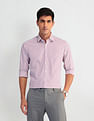 Arrow Vertical Stripe Manhattan Slim Fit Shirt