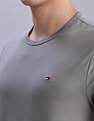 Tommy Hilfiger Solid Regular-Fit Polyester T-Shirts