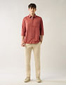 Arrow Sport Solid Pure Cotton Tailored Fit Shirt