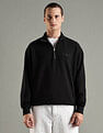 Tommy Hilfiger Embroidered Logo Relaxed Fit Cotton Sweatshirt