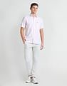 Arrow Sports Vertical Stripe Dobby Shirt