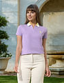 U.S. Polo Assn. Women Regular Fit Solid Polo Shirt