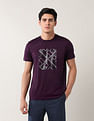 Arrow Newyork Graphic Printed Night Is Young T-Shirt