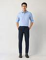 Arrow Liberty Classic Fit Outline Checked Shirt