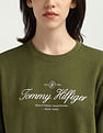 Tommy Hilfiger Script Cotton Sweatshirt
