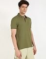 Tommy Hilfiger Solid Slim-Fit Cotton Polo Shirt