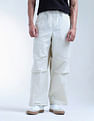 Flying Machine Mid Rise Cobain Loose Fit Parachute Trousers