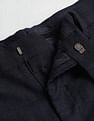 Arrow Slim Fit Solid Trousers