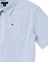 Tommy Hilfiger Kids Boys Stretch Stripe Shirt