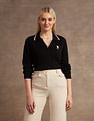 U.S. Polo Assn. Women Regular Fit Cable Knit Sweater