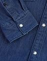 Flying Machine Brand Printed Denim Shirt