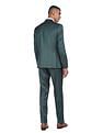 AD by Arvind Tailored Regular Fit Patterned Three Piece Suit