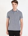 Tommy Hilfiger Printed Regular-Fit Cotton Polo Shirt